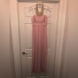 David’s Bridal Light Pink Dress